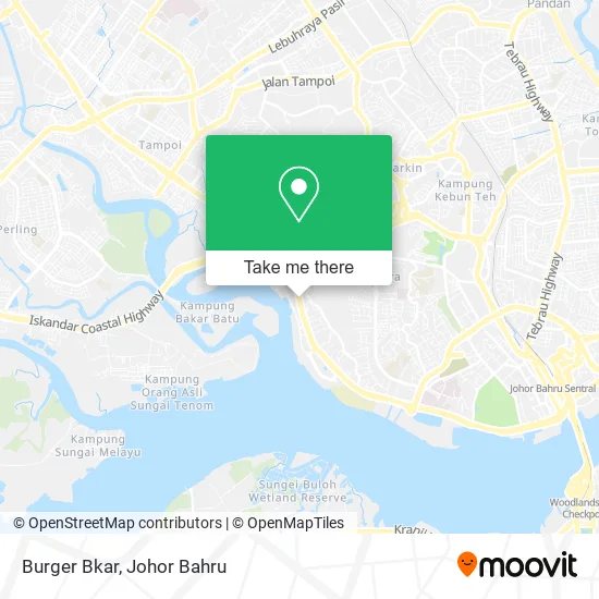 Burger Bkar map