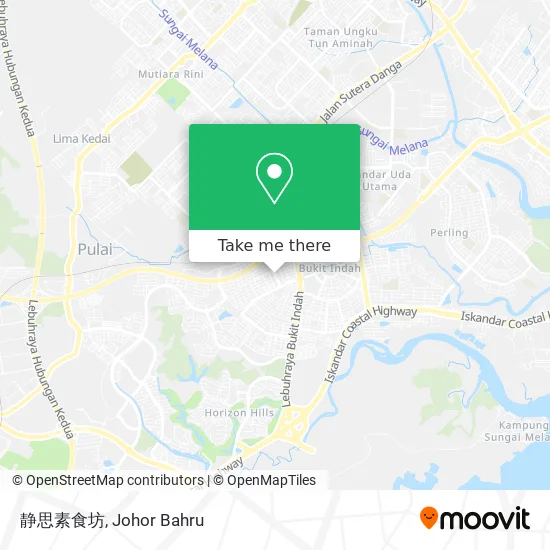 静思素食坊 map