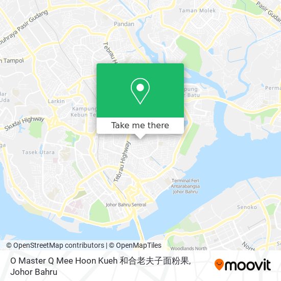 O Master Q Mee Hoon Kueh 和合老夫子面粉果 map