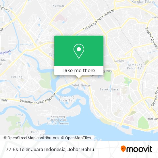 77 Es Teler Juara Indonesia map