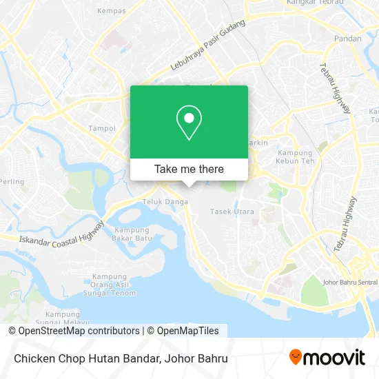 Chicken Chop Hutan Bandar map