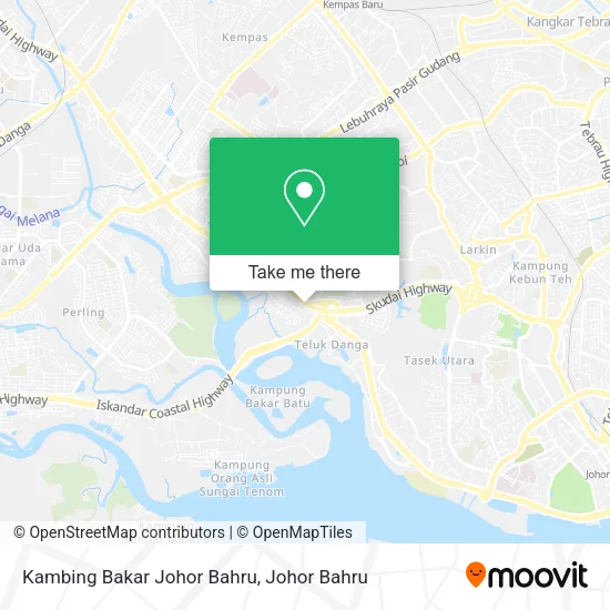 Kambing Bakar Johor Bahru map