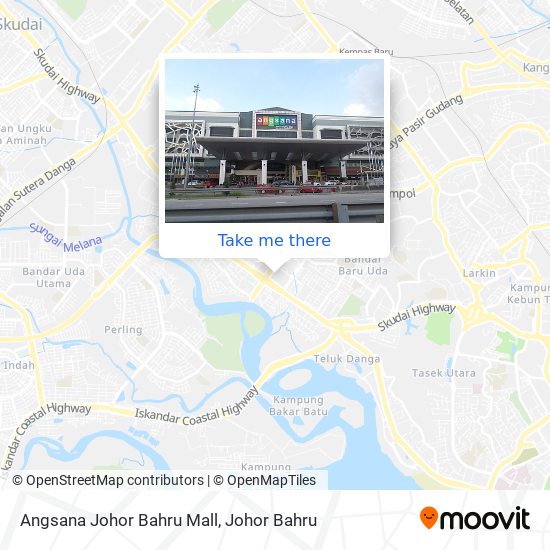 Angsana Johor Bahru Mall map