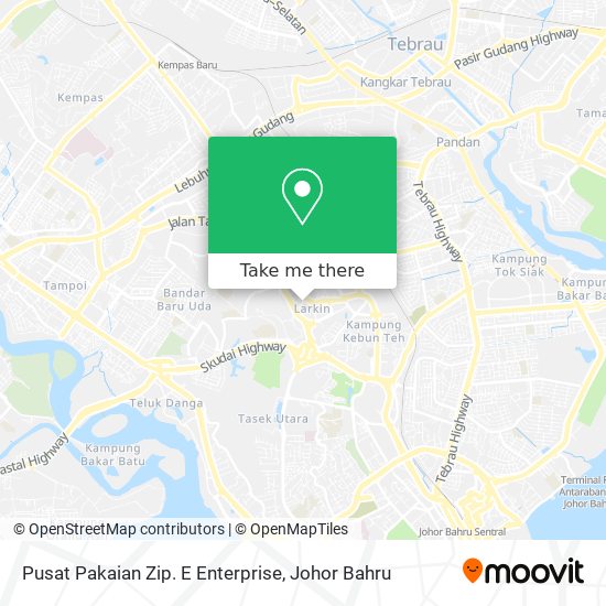 Pusat Pakaian Zip. E Enterprise map