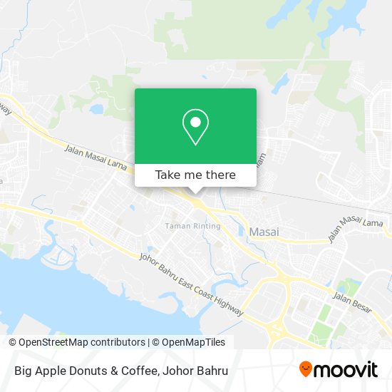 Big Apple Donuts & Coffee map