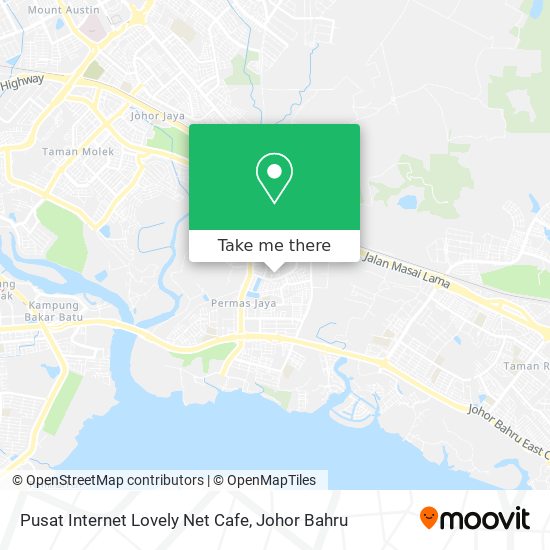 Pusat Internet Lovely Net Cafe map