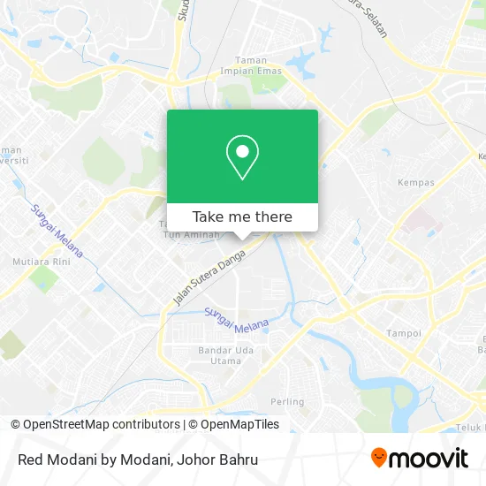 Red Modani by Modani map