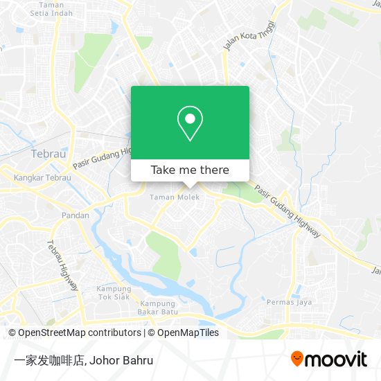 一家发咖啡店 map