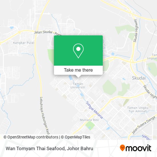 Wan Tomyam Thai Seafood map