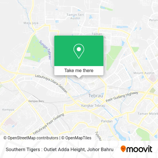 Southern Tigers : Outlet Adda Height map