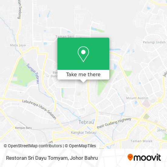 Restoran Sri Dayu Tomyam map