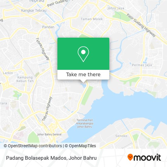 Padang Bolasepak Mados map