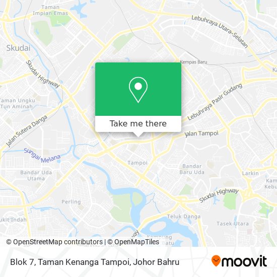 Blok 7, Taman Kenanga Tampoi map