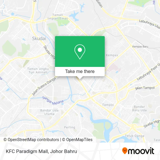 KFC Paradigm Mall map