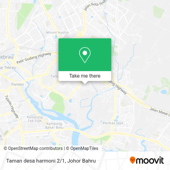Taman desa harmoni 2/1 map