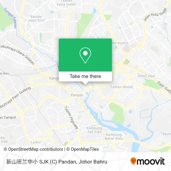 新山班兰华小 SJK (C) Pandan map