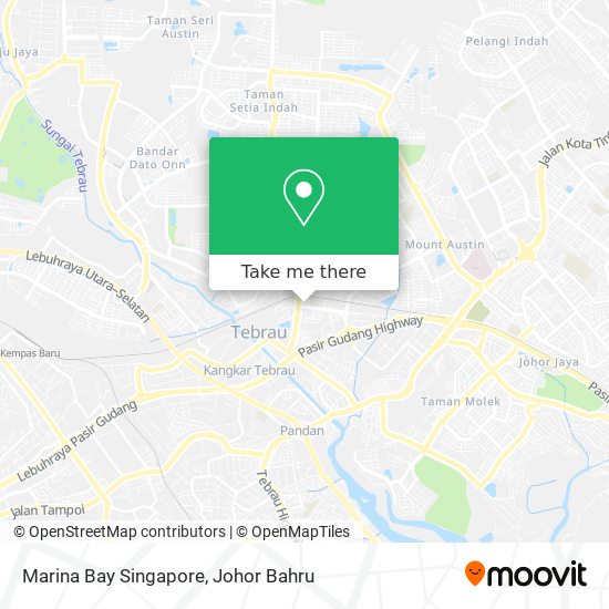 Marina Bay Singapore map
