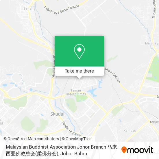 Malaysian Buddhist Association Johor Branch 马来西亚佛教总会(柔佛分会) map