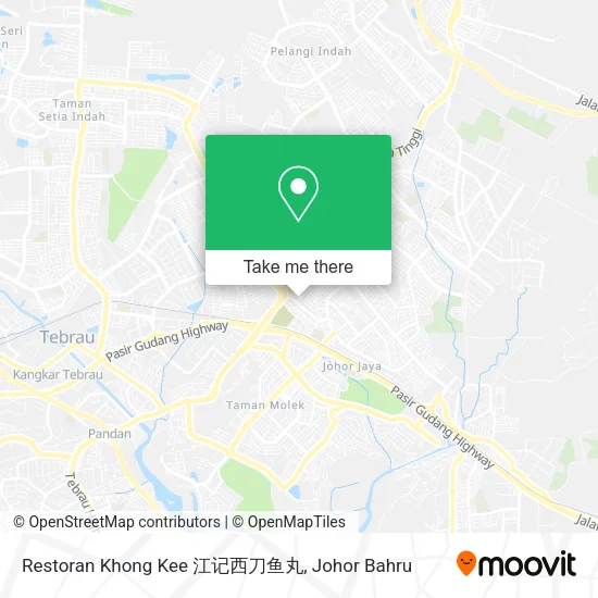 Restoran Khong Kee 江记西刀鱼丸 map