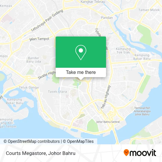 Courts Megastore map