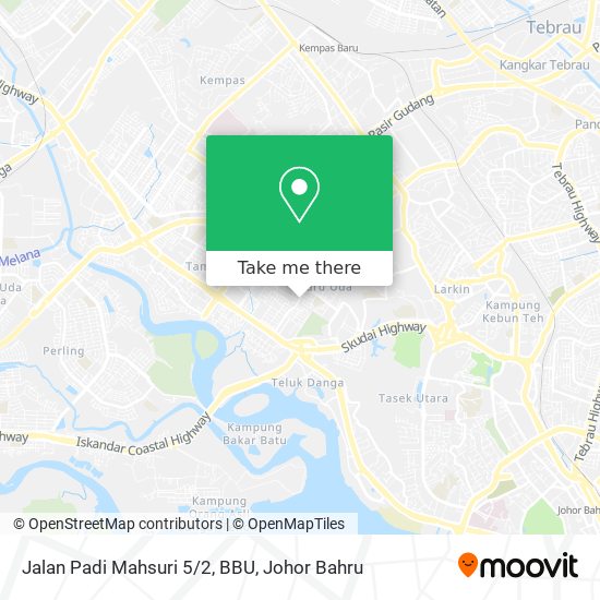 Jalan Padi Mahsuri 5/2, BBU map