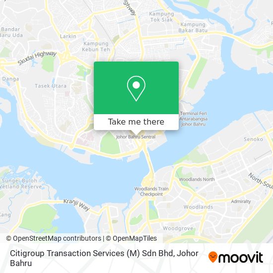 Citigroup Transaction Services (M) Sdn Bhd map