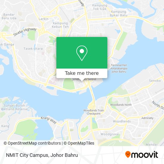 NMIT City Campus map