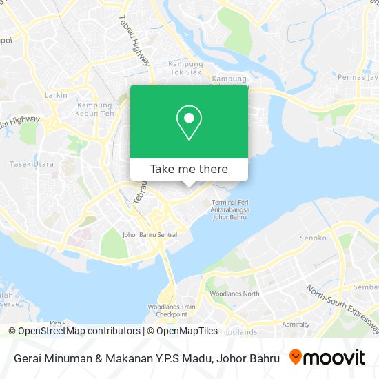 Gerai Minuman & Makanan Y.P.S Madu map