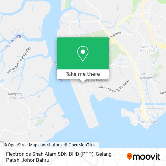 Flextronics Shah Alam SDN BHD (PTP), Gelang Patah map