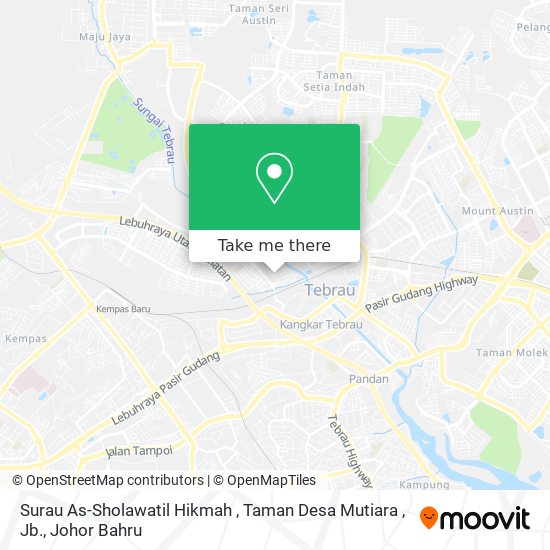 Surau As-Sholawatil Hikmah , Taman Desa Mutiara , Jb. map