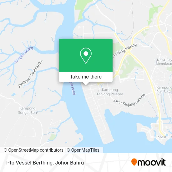Ptp Vessel Berthing map