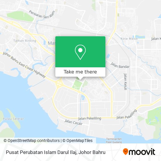 Pusat Perubatan Islam Darul Ilaj map