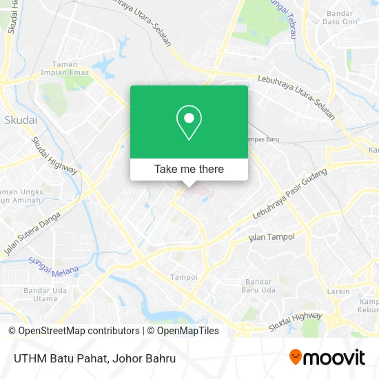 UTHM Batu Pahat map