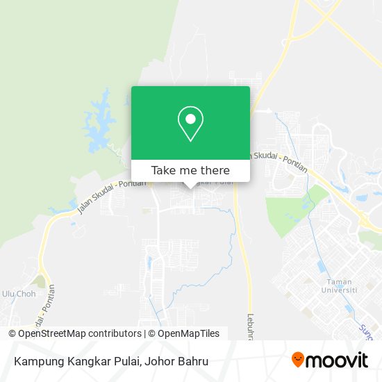 Kampung Kangkar Pulai map