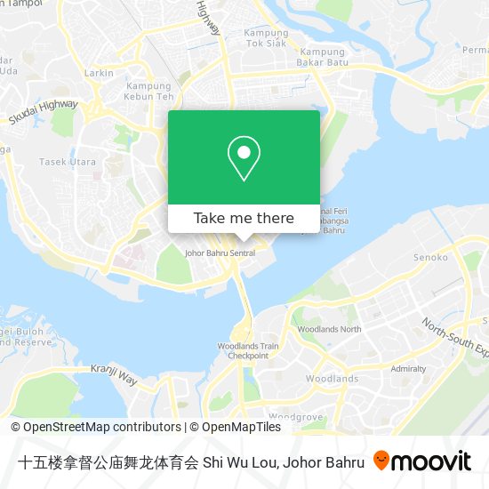 十五楼拿督公庙舞龙体育会 Shi Wu Lou map