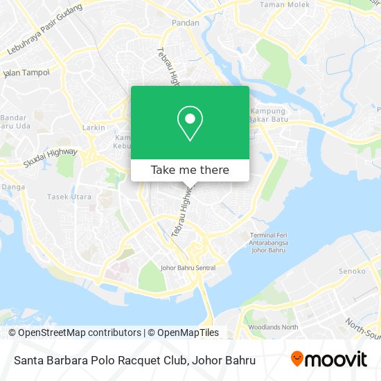 Santa Barbara Polo Racquet Club map