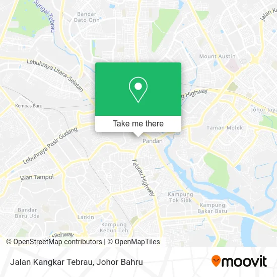 Jalan Kangkar Tebrau map
