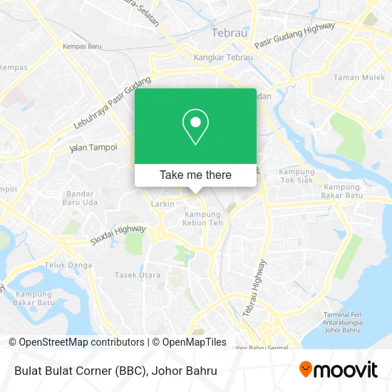 Bulat Bulat Corner (BBC) map