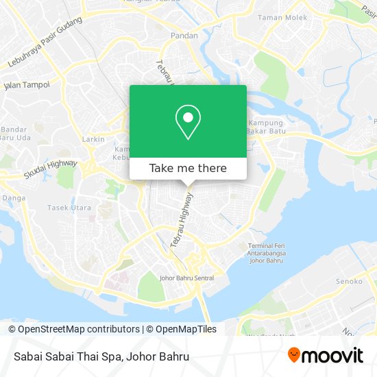 Sabai Sabai Thai Spa map
