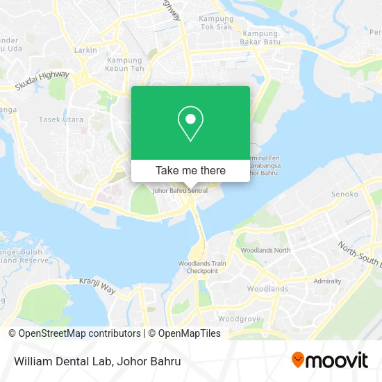 William Dental Lab map