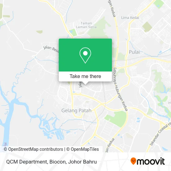 QCM Department, Biocon map