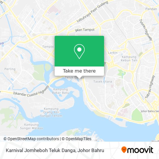 Karnival Jomheboh Teluk Danga map