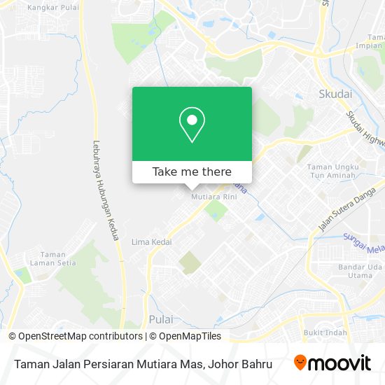 Taman Jalan Persiaran Mutiara Mas map