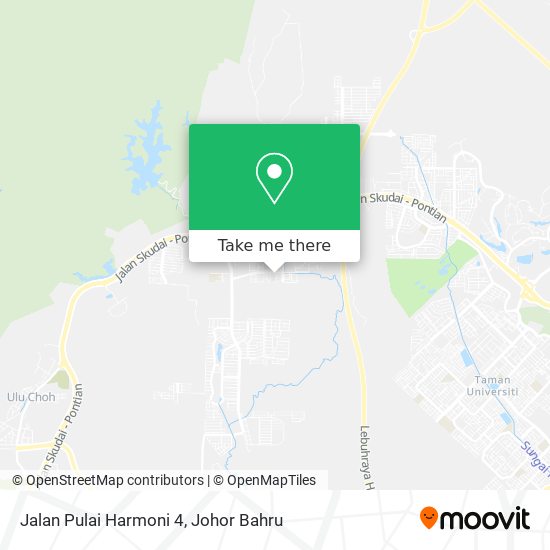 Jalan Pulai Harmoni 4 map