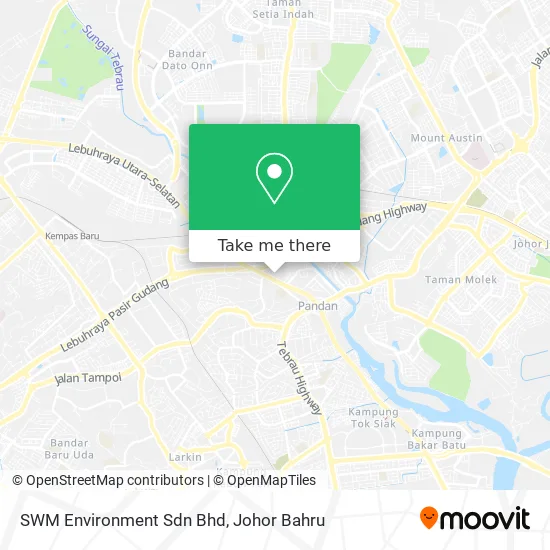 SWM Environment Sdn Bhd map
