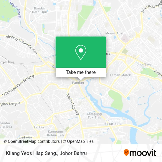 Kilang Yeos Hiap Seng. map