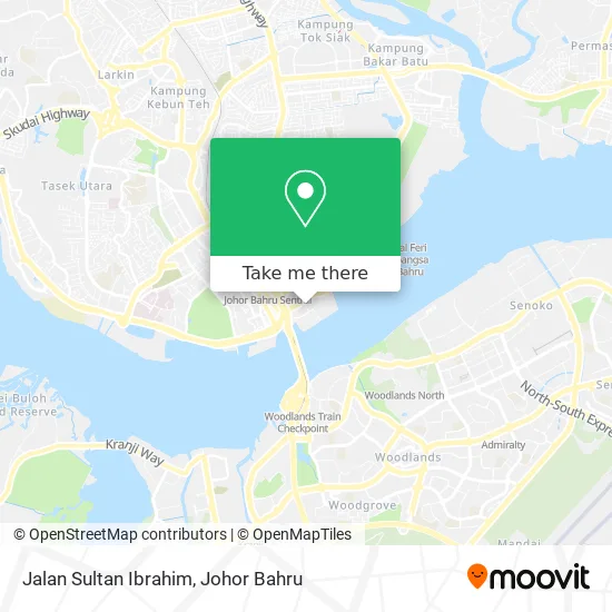 Jalan Sultan Ibrahim map