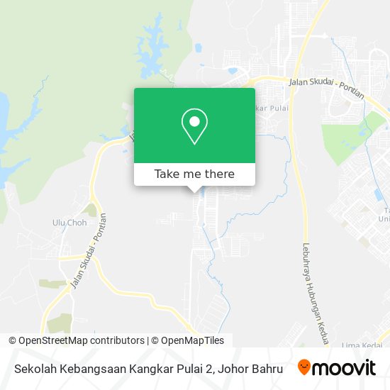 Sekolah Kebangsaan Kangkar Pulai 2 map
