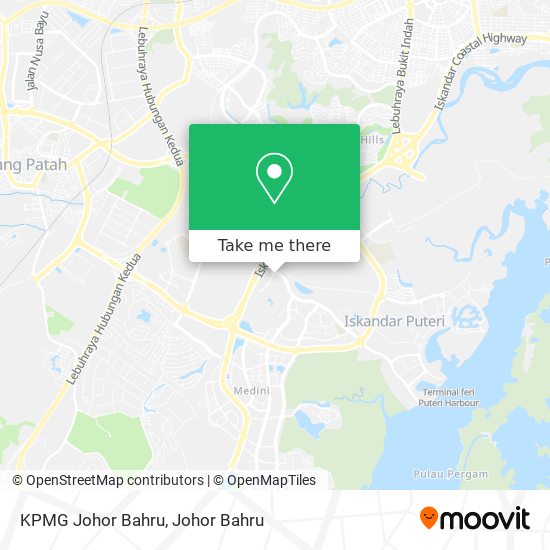 KPMG Johor Bahru map