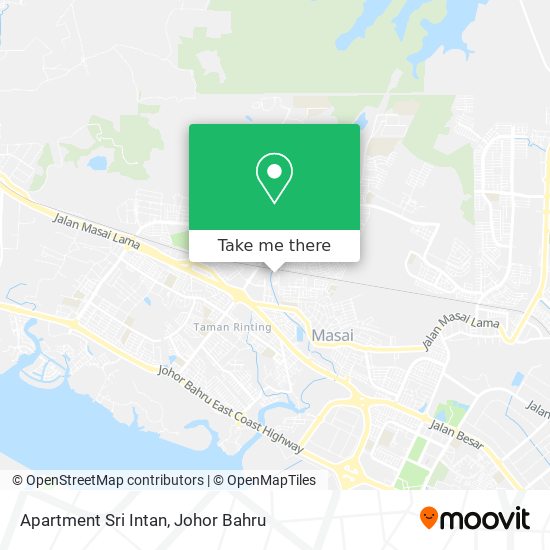 Apartment Sri Intan map